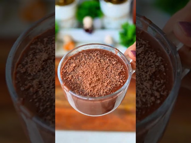 Best Hot Chocolate Recipe ☕ | Easy Winter Drink in Minutes! #shorts #hotchocolatedrink