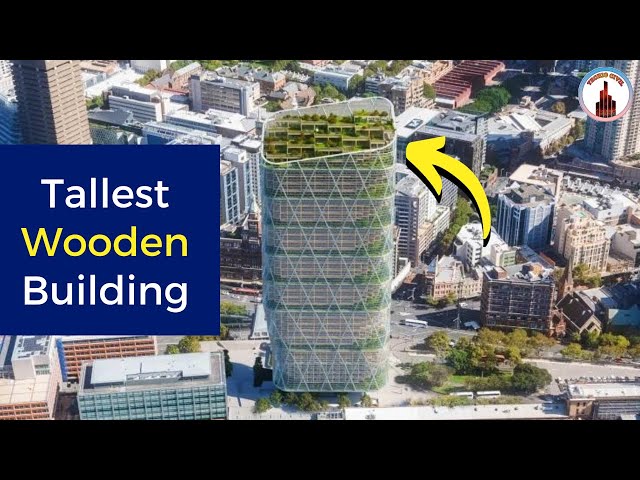 World's Tallest Hybrid Timber Building built to Australia | Techio Civil