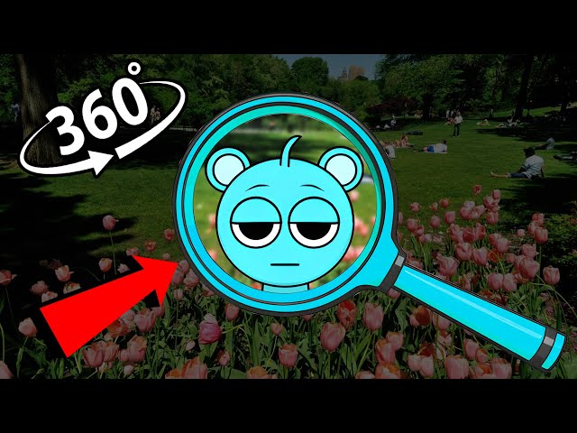 FIND Sky Blue - Incredibox Sprunki | 360º VR Finding Challenge