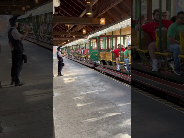 Magic Kingdom Train Pulling into the Station