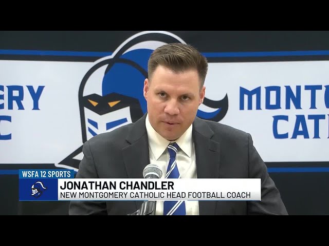 Montgomery Catholic introduces new head football coach