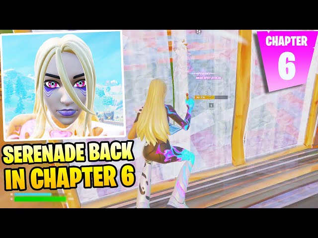 SERENADE SKIN | Gameplay | Before You Buy (Fortnite Battle Royale)