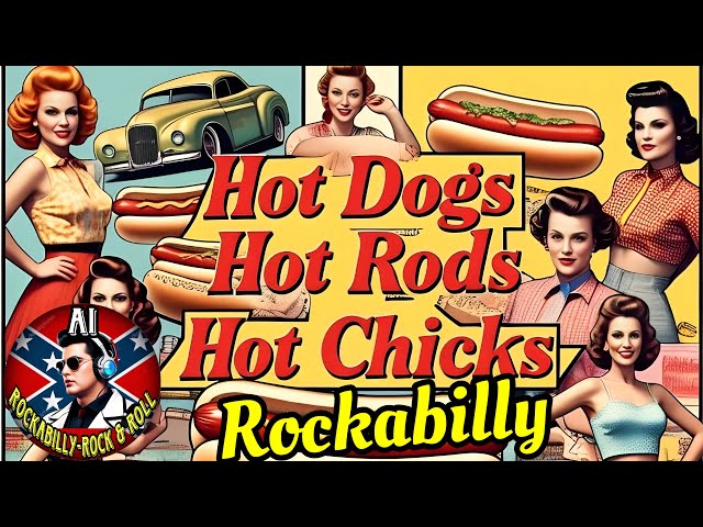 Rockabilly Song (AI) Hot Dogs Hot Rods Hot Chicks 🌭#rockabilly