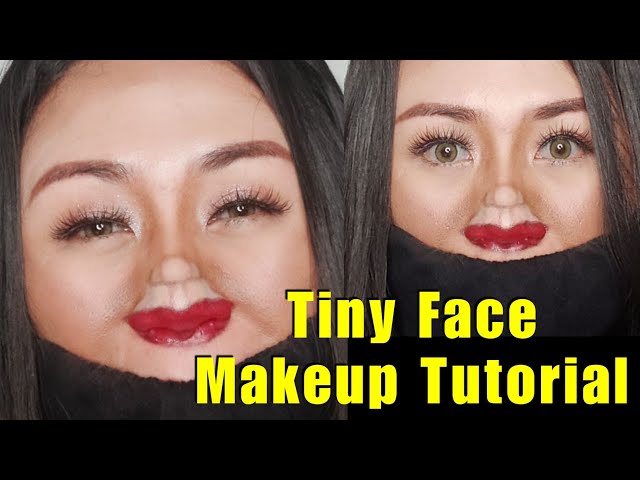 Tutorial Makeup Tiny Face || Tiny Face Makeup Challenge || Jaime French