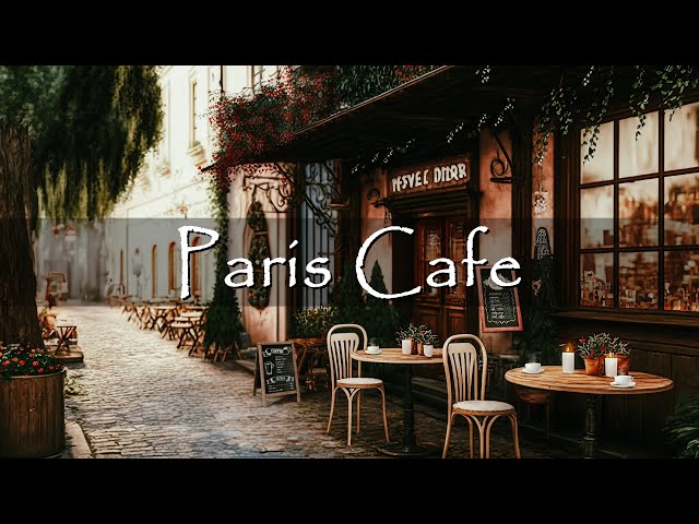 Paris Cafe Ambience with Positive Bossa Nova Piano Music for Relax, Good Mood | Jazz Instrumental