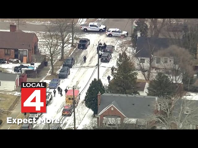 Eviction shooting leads to barricaded situation on Detroit’s west side