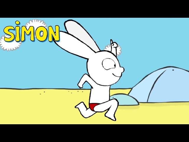 Simon est en vacances ☀️🏖️🕶️🪣 | Simon Superlapin | Dessin animé pour enfants