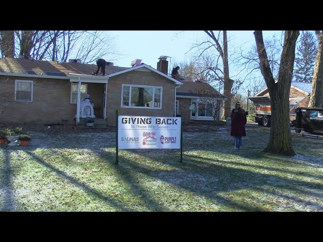 Local veteran gets new roof through partnership to honor those who served