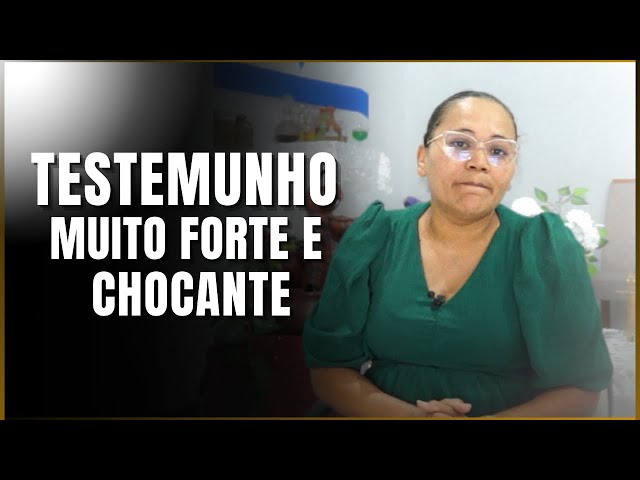 Testemunho muito forte e chocante - Apóstola Vivian