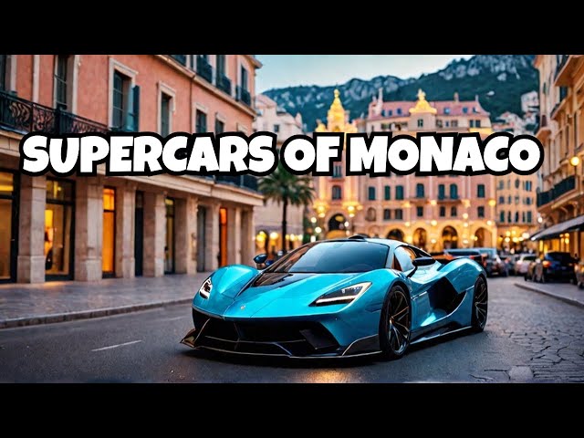 MONACO'S CRAZIEST SUPERCARS OF 2025