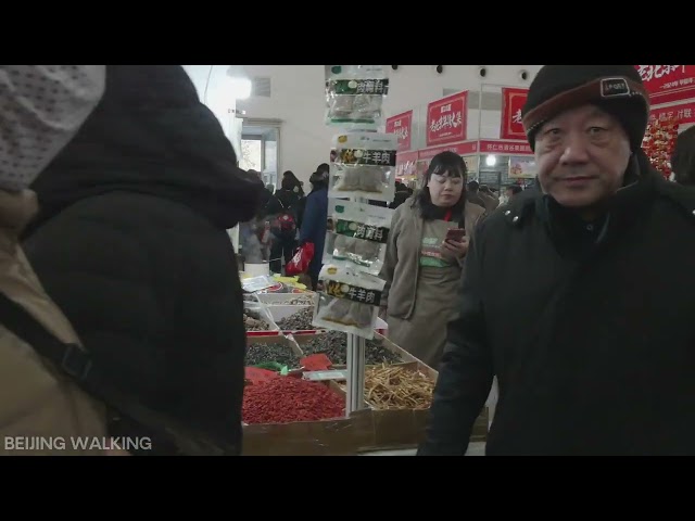 Beijing Walking,Old Beijing Spring Festival Market, in the Agricultural Exhibition Hall | Beijing