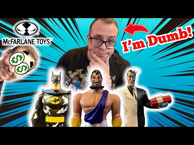 Mcfarlane Toys - Batman the Animated Series: Maxie Zeus Build a Figure Wave Review