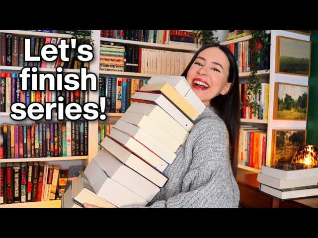 All the book series I want to finish in 2025 (mostly fantasy!) || Reading Challenge