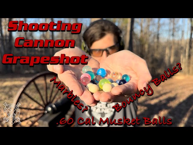 Shooting Cannon Grapeshot