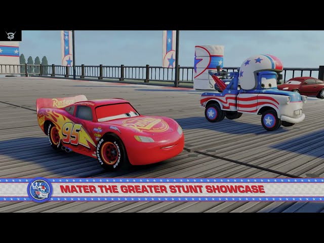 Cars 3: Driven to Win Mater The Greater StuntShowcase with McQueen