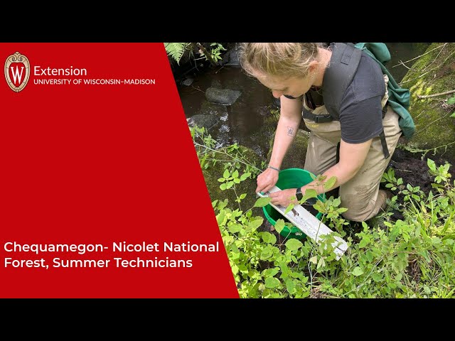 Chequamegon- Nicolet National Forest, Summer 2023 Technicians