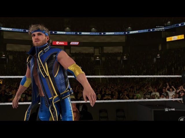 WWE Smackdown KOTR Tournament Match MJF VS Logan Paul