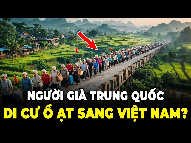 Hàng Nghìn Người Già Trung Quốc Di Cư Ồ Ạt Sang Việt Nam Làm Gì?