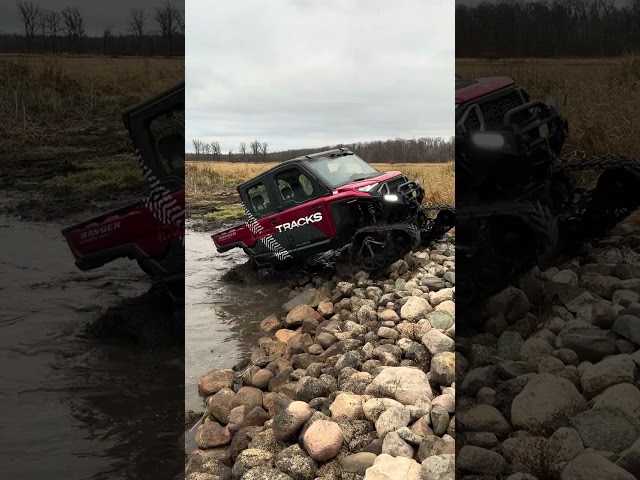 DURATRACKS Equipped RANGER 1500 XD Conquers the Swamp and the ROCKS!