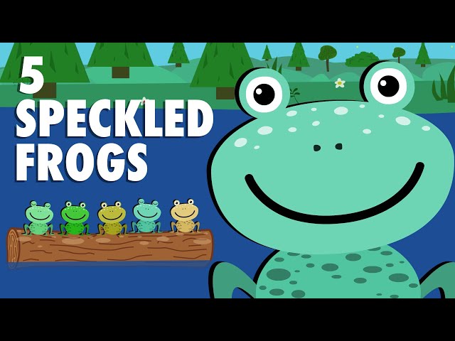 Five Speckled Frogs | Children's Nursery Rhyme | The Nursery Channel