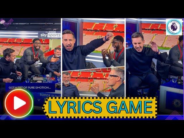 Gary Neville, Micah Richards, Jamie Carragher and Roy Keane play 'Guess the Song'