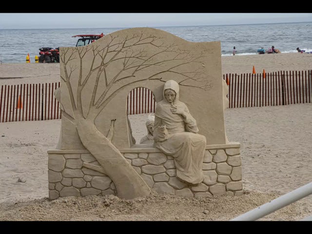 2020 Hampton Beach NH Sand Sculpture competition