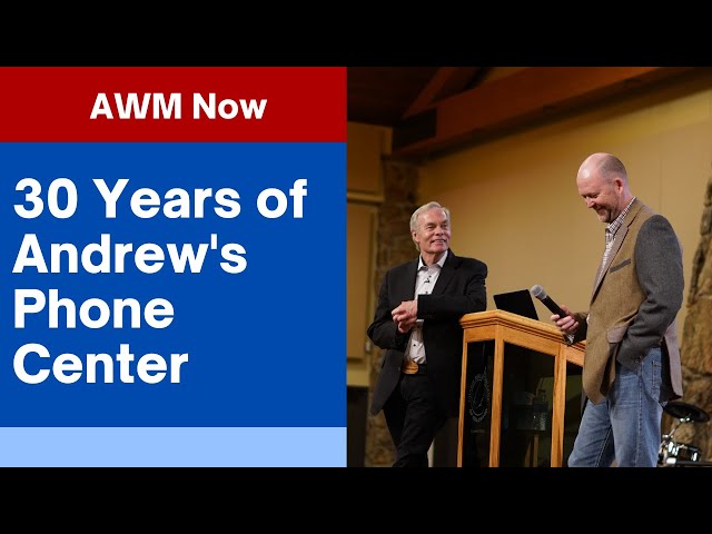 AWM Now: Celebrating Thirty Years of Our Free Helpline