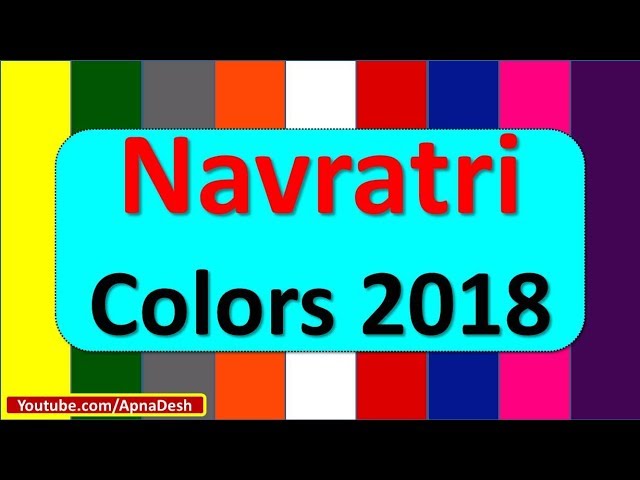 Navratri Colours