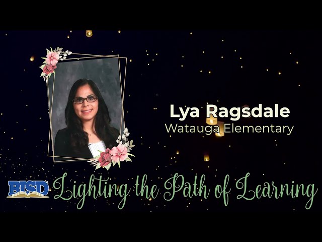 Lya Ragsdale, Watauga Elementary Teacher of the Year 2024