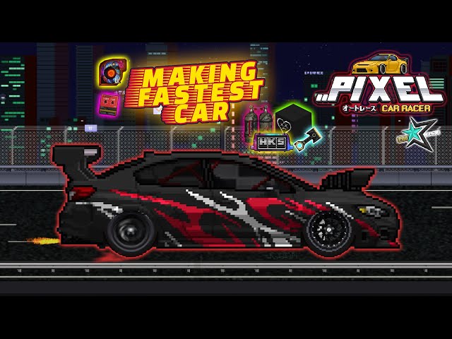 Build the FASTEST NIGHT CAR in Pixel Car Racer NOW