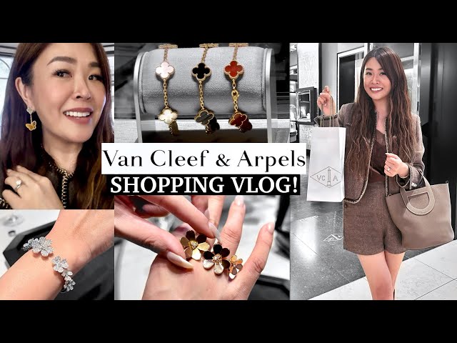 Van Cleef & Arpels Shopping Vlog - I NEVER Thought I'd BUY This!