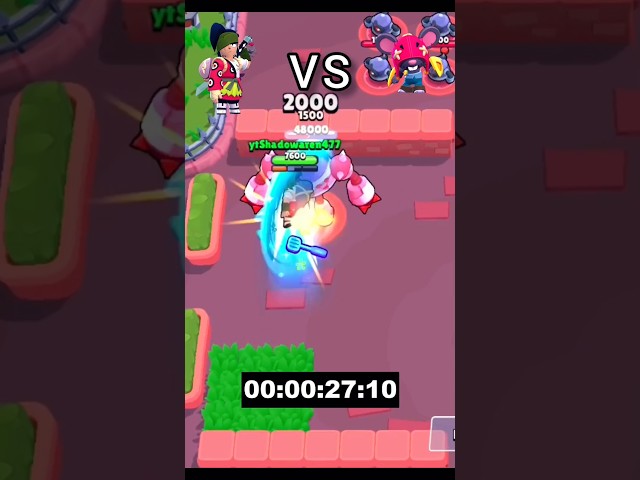 Kenji VS Moe which brawler distory first Mega robo ?🤯/ #brawlstars #shorts #viral