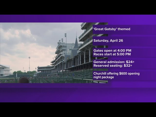 Opening Night at Churchill Downs roars into Derby season with 'Great Gatsby' theme