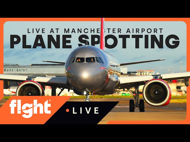 ♦️ LIVE Manchester Airport Plane Spotting - 22/02/25