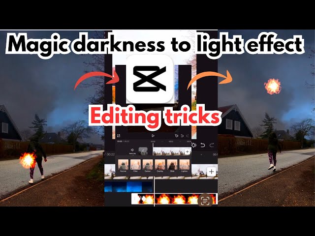 Magic Night to Day Effect Video Editing In CapCut. ( editing tricks)