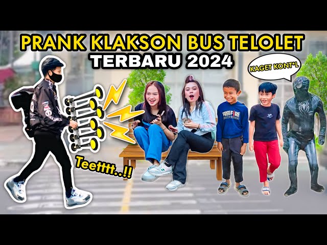 SPESIAL TERBARU !! PRANK KLAKSON BUS TELOLET