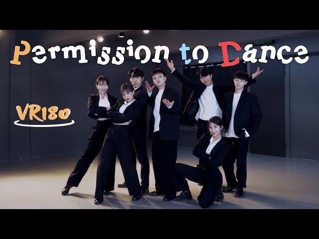 [VR180|5.7K] BTS - Permission to Dance | DANCE COVER | Reina