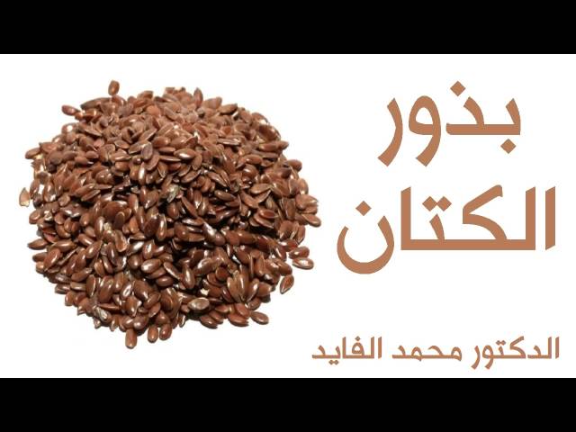 فوائد و اضرار بذور الكتان Flax | نصائح الدكتور الفايد | Dr Faid