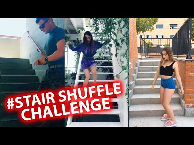 Stair Shuffle Challenge | Best & FAIL compilation | Musical.ly | TikTok