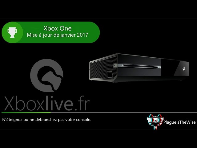 Xbox One Update - Les détails de la mise à jour janvier 2017