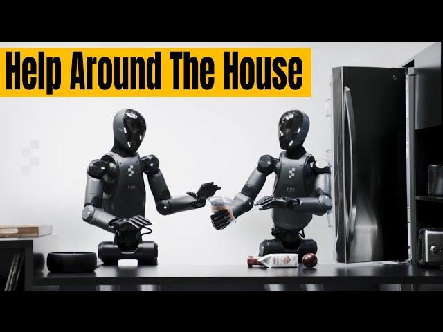 Helix From Figure Humanoid Robot Help Around The House