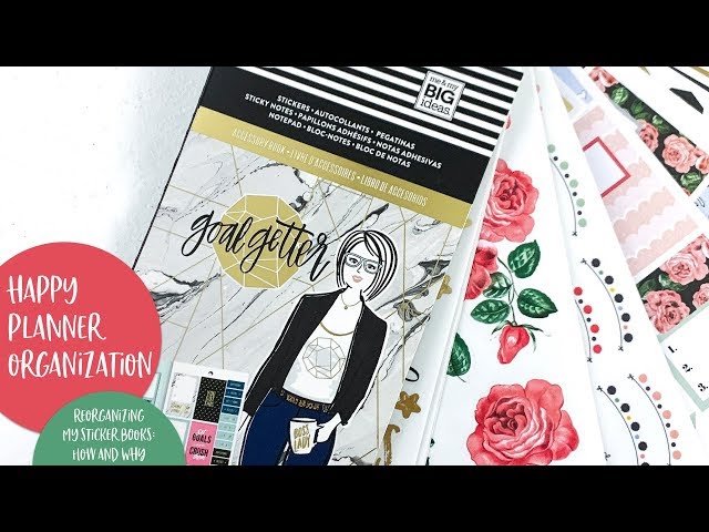 BREAKING UP MY HAPPY PLANNER STICKER BOOKS *gasp*   The How and Why of it All...