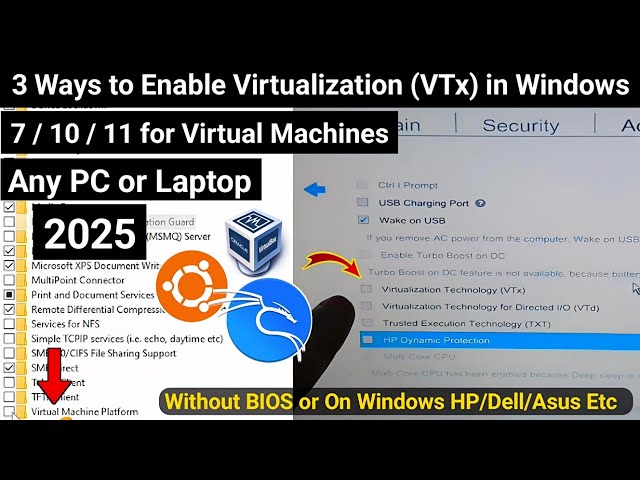 How to Enable Virtualization In Windows 10 Easily 2025 | Hardware Virtualization Must Be Turned On