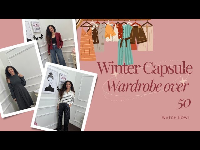 Winter Capsule Wardrobe & Refresh