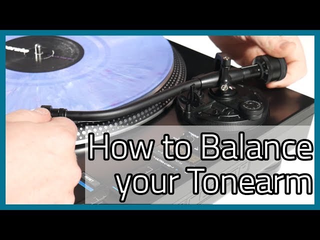 How to Balance your Tonearm - Turntable Setup | Bop DJ