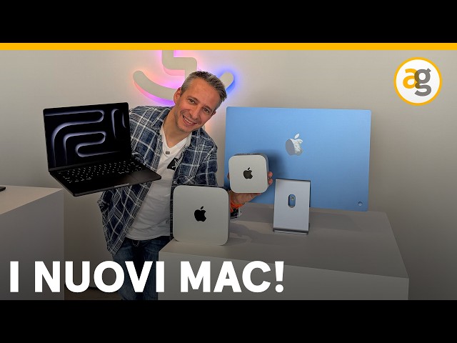 I NUOVI MacBook PRO, Mac MINI e iMac 2024 PREZZI, SPECIFICHE, PRIME IMPRESSIONI su M4