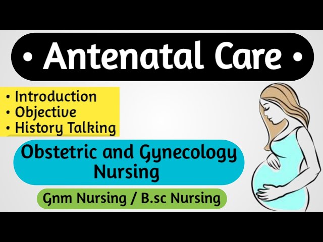 Antenatal Care // Antenatal Care In Hindi // Prenatal Care Obstetrical Lecture // Nursing Notes