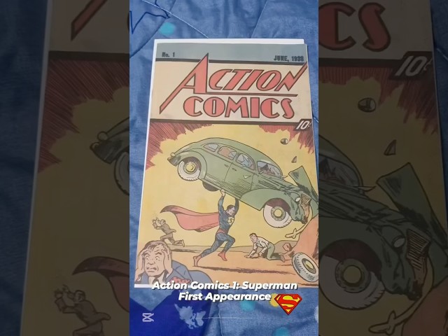 First Appearance of Superman - Action Comics 1 - 1st Appearance Special Feature