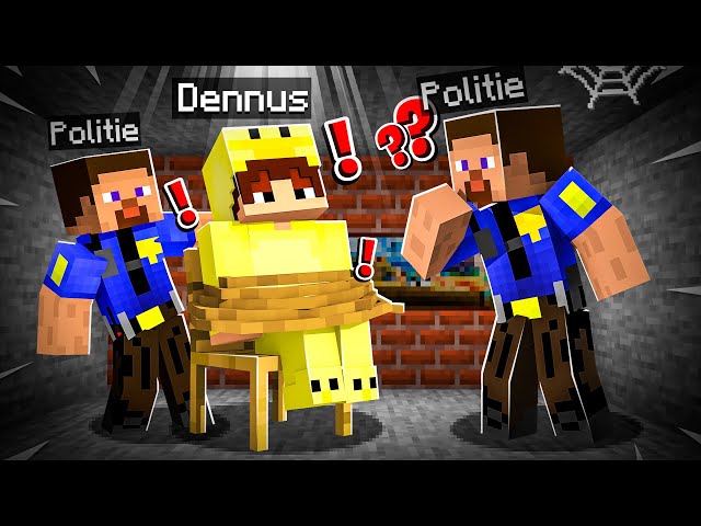 Ik Word ONDERVRAAGD Door De POLITIE in MINECRAFT! (Survival)