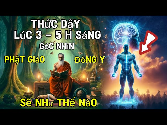 GÓC NHÌN PHẬT GIÁO & Y HỌC PHƯƠNG ĐÔNG : THỨC DẬY TỪ 3- 5 GIỜ SÁNG #thiền #phatphap #baihoccuocsong